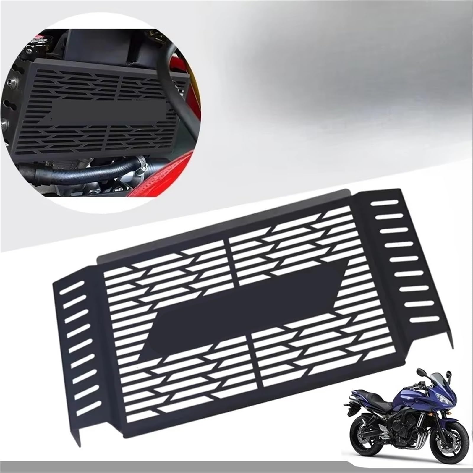 Per FZ6 Per FZ6 Per FAZER 2007 2008 2009 2010 | Copertura Del Radiatore Delle Parti Del Motociclo