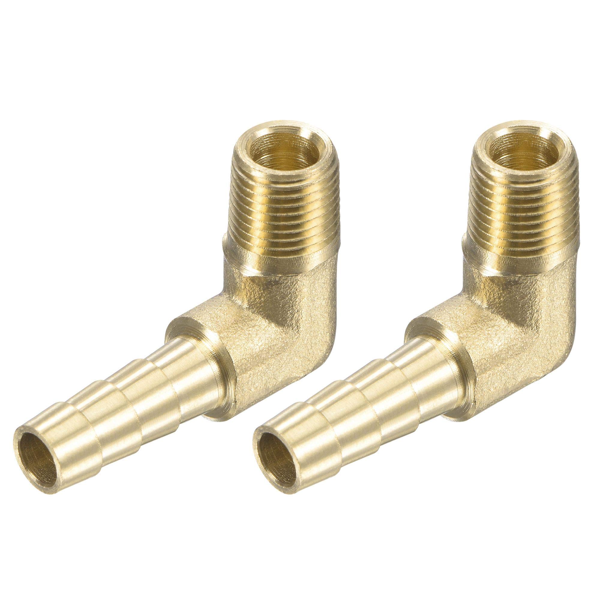 Raccord laiton coudé 1/4" NPT étanche et résistant à la pression