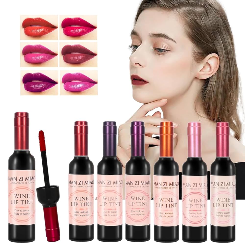 NOEVIR ACTRICE TINT LIP クリアレッド Amazon.com : 10 Colors Lip Tint Stain Set, Korean Lip Gloss