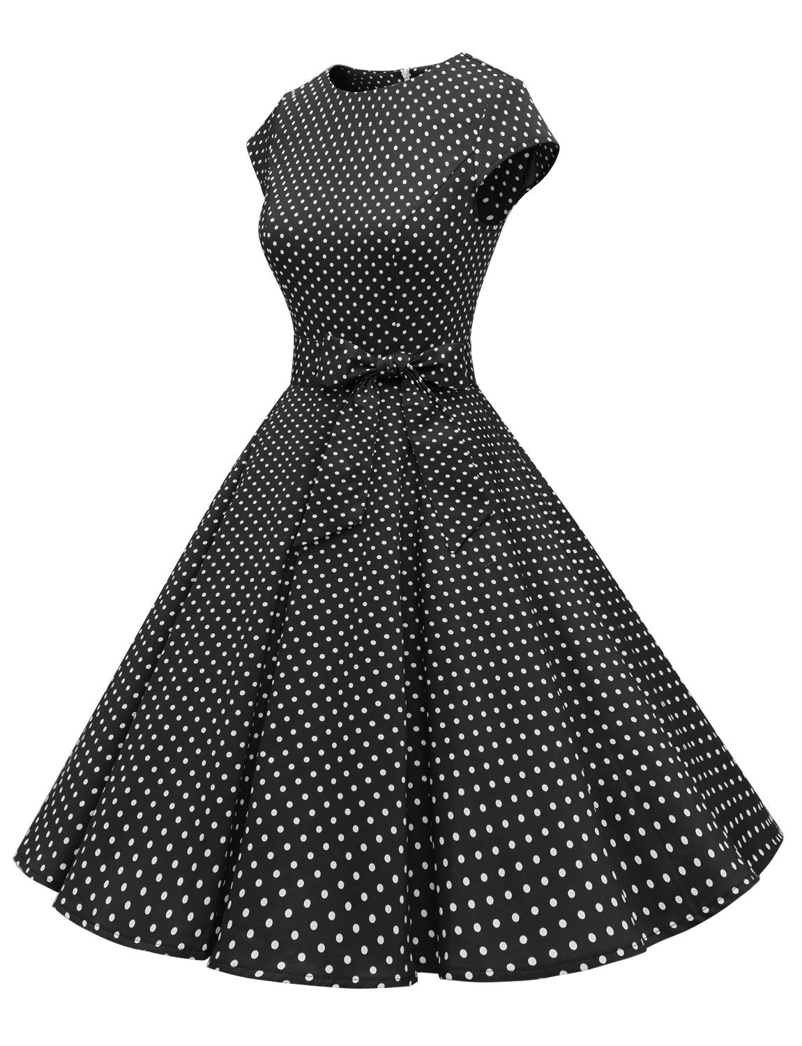 Dressystar Robe de Cocktail Femme Vintage 50'S 60'S Audrey Hepburn pin up Rétro