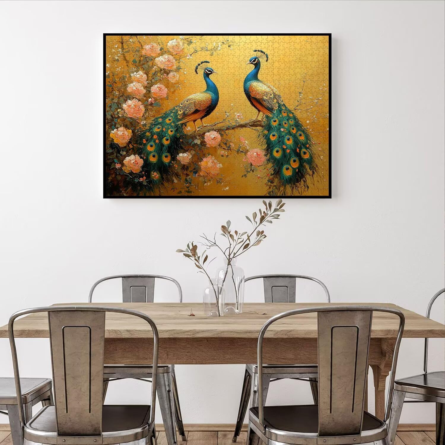 Puzzle 3000 Pezzi Paone Puzzle Adulti, Gioco Educativo, n-385 | Jigsaw Puzzles piante, Impossibile Difficile Sfida, Classici Gioco Familiare, Giochi Divertenti, Idee Regalo