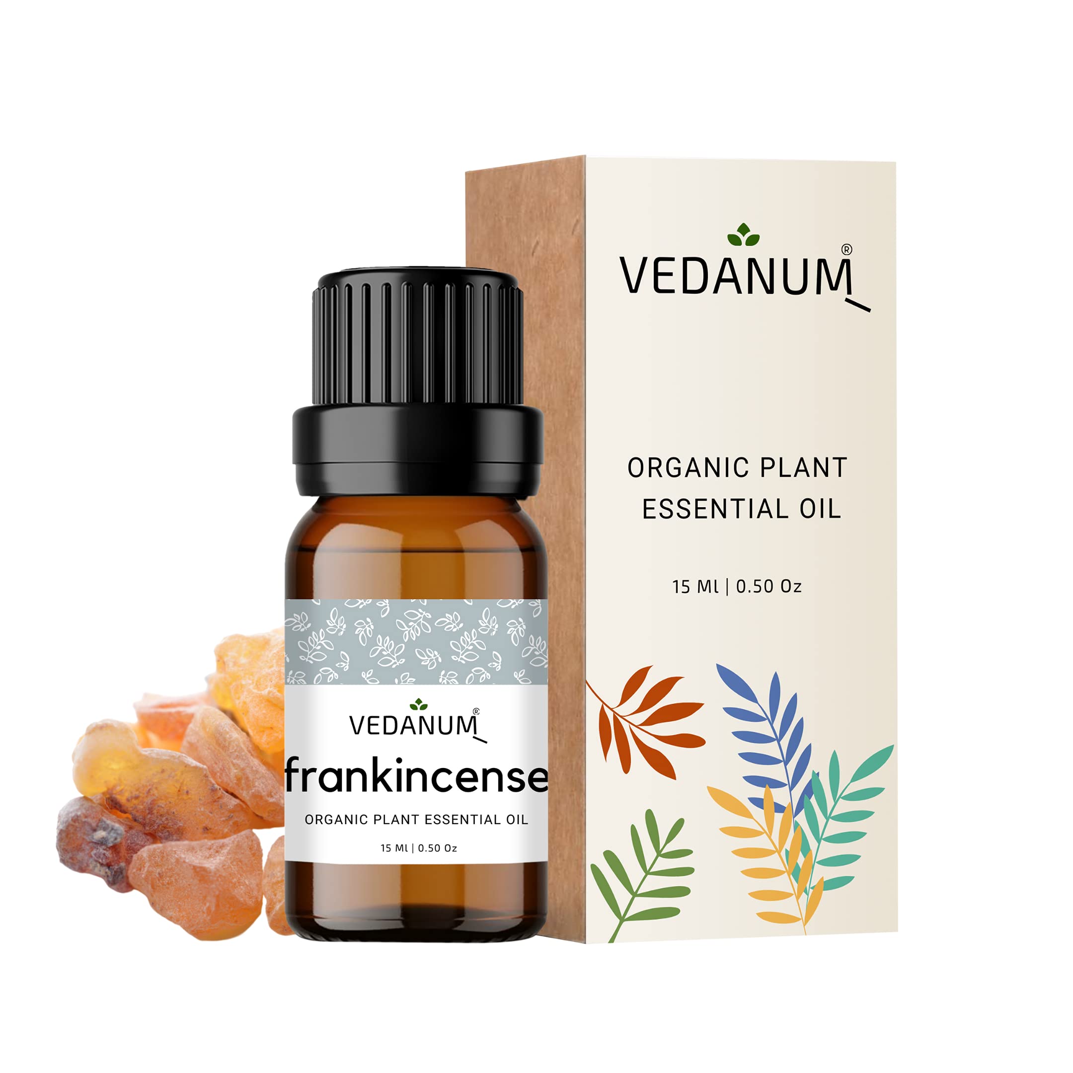 VEDANUM Premium Essential Oil for Aromatherapy, Oil Diffuser, Aroma Burner, Home D�cor Activities - 15 ML Organic Concentrate || (Frankinsence) (B09HXJCHVL) Amazon Price History, Amazon Price Tracker