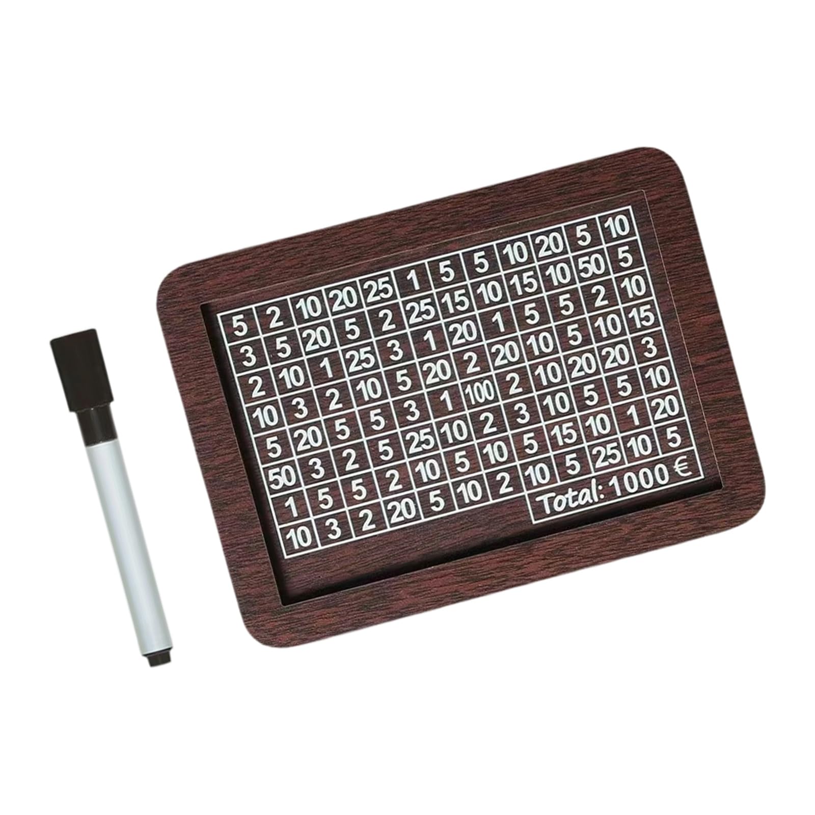 Coin Featuring EU Display for Household Budget Planning Wooden Money Box with Counter