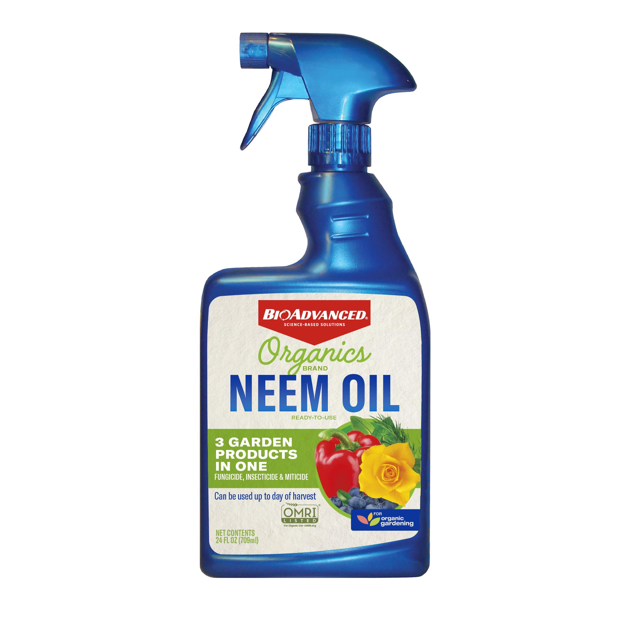 BioAdvanced Organics Brand Neem Oil, Ready-to-Use, 24 oz