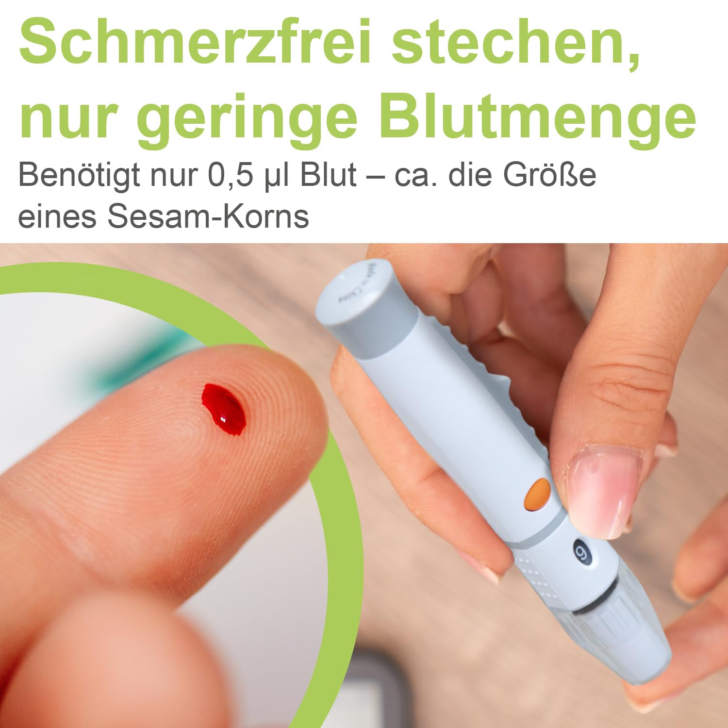 adia Blutzuckerteststreifen, 200 Stück, Vorteilspackung zur Blutzucker-Kontrolle bei Diabetes (Zucker-Krankheit), für das adia-Blutzuckermessgerät (hier nicht enthalten)
