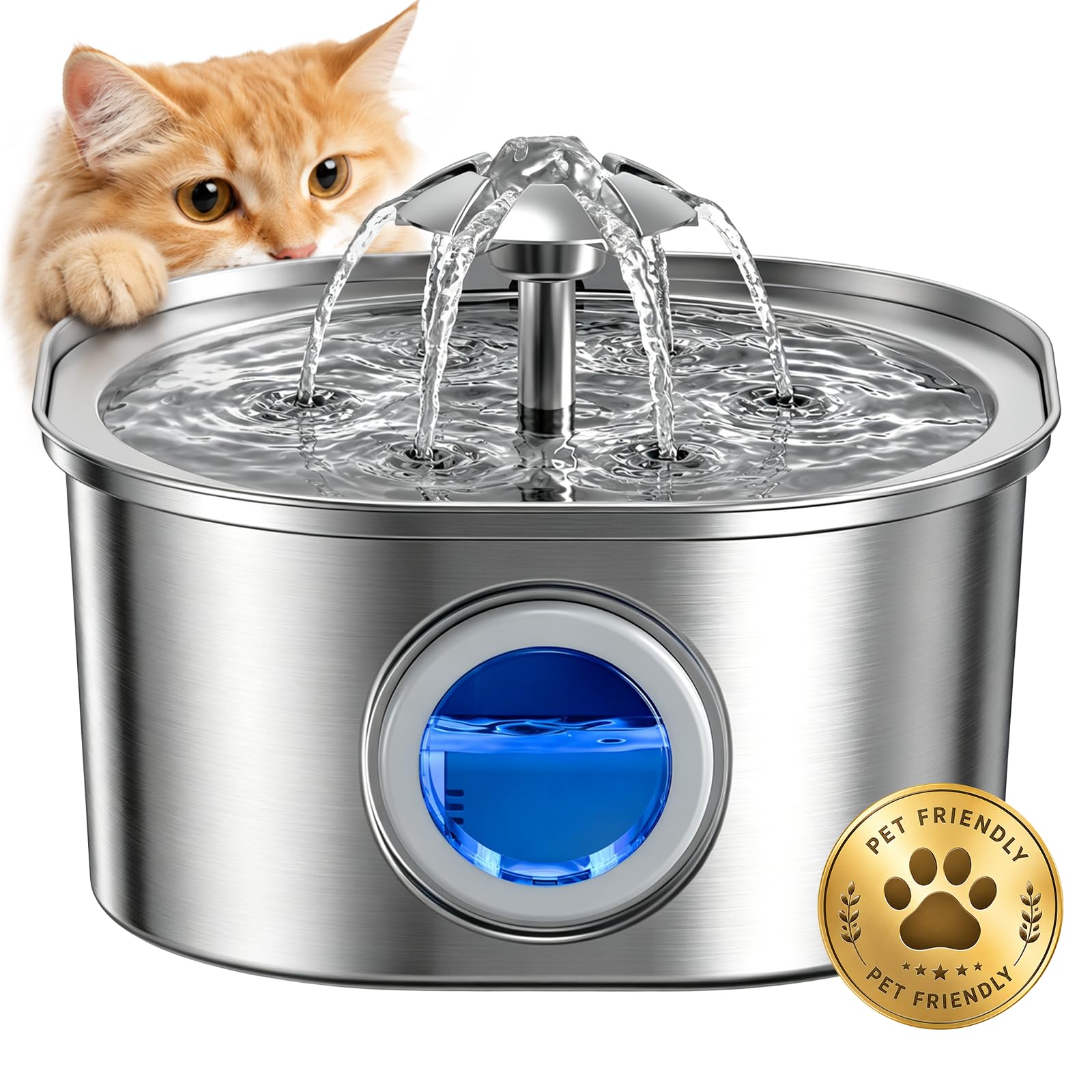 PEKTACO Cat Water Fountain