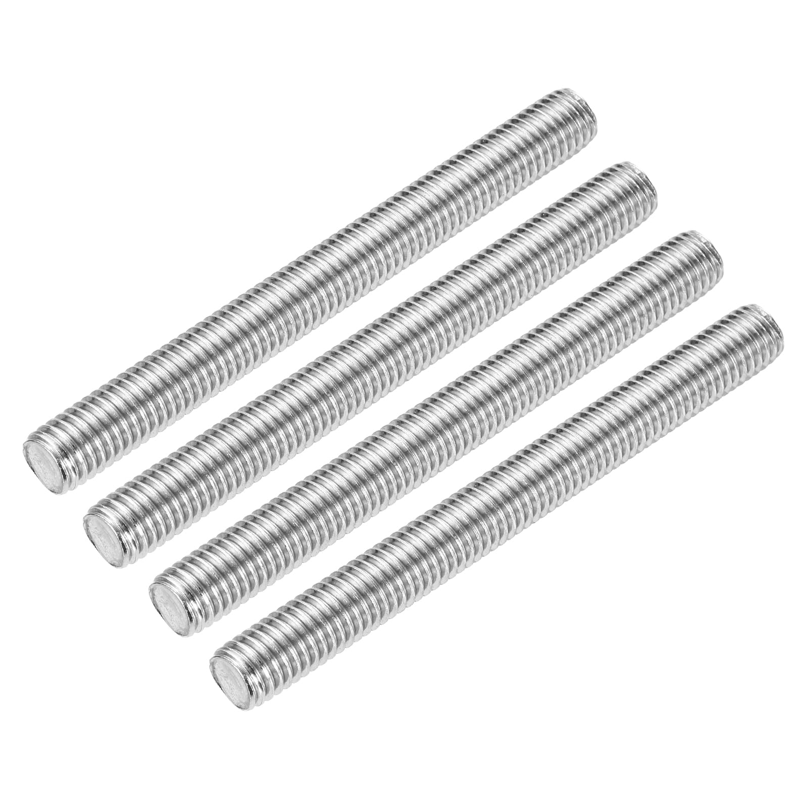 Varilla roscada 1/2-13 UNC de acero inoxidable 304 de 4.9 pulgadas 8
