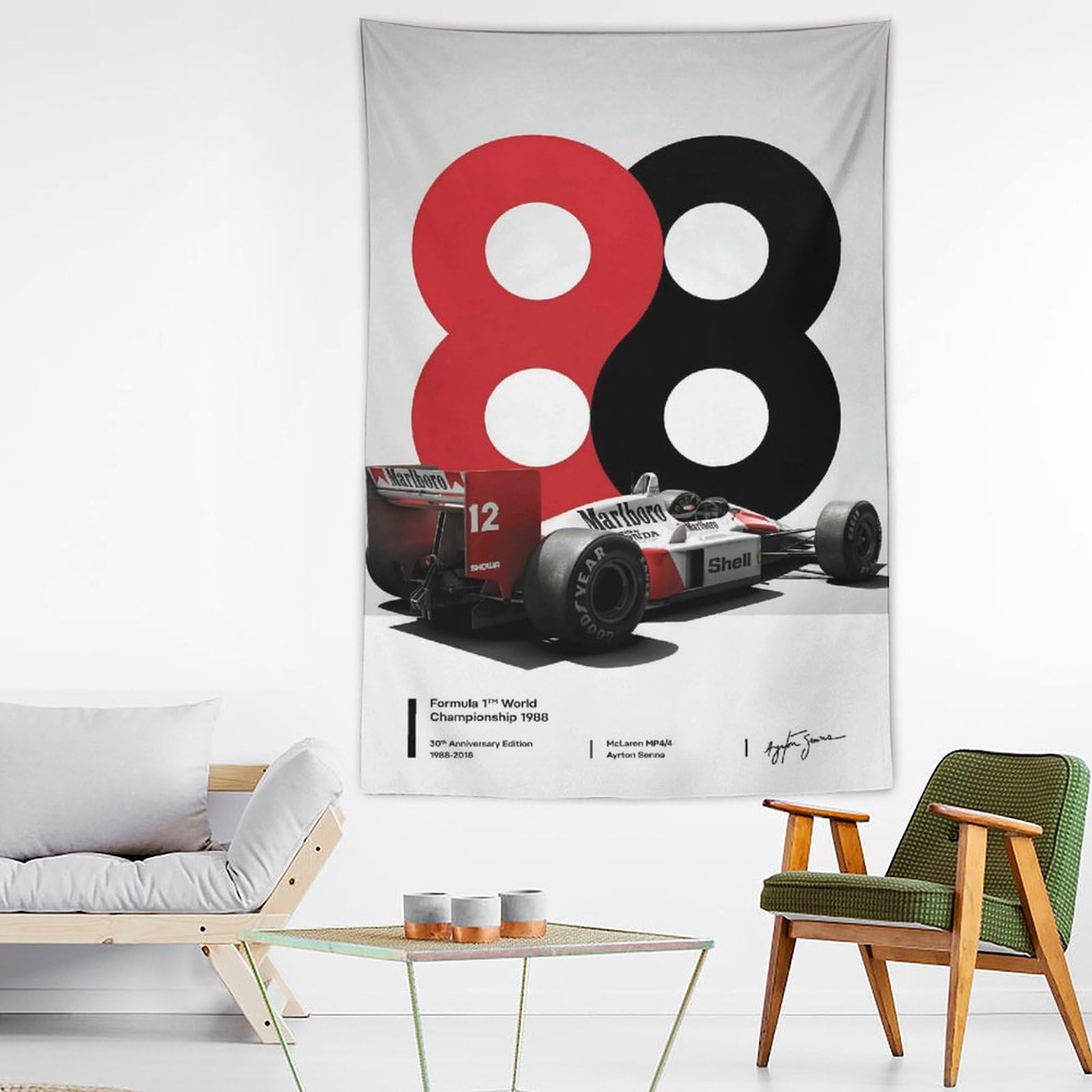 Amazon.co.jp: アイルトンセナF1フォーミュラ世界チャンピオン