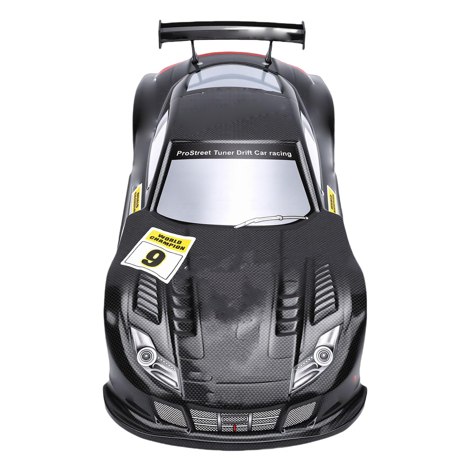 Denash RC Car Body Shell, 1/10 Scale Painted Precut Body Shell for 26cm Wheelbase, Universal RC Car Modification for Hobby Grade Sports Cars