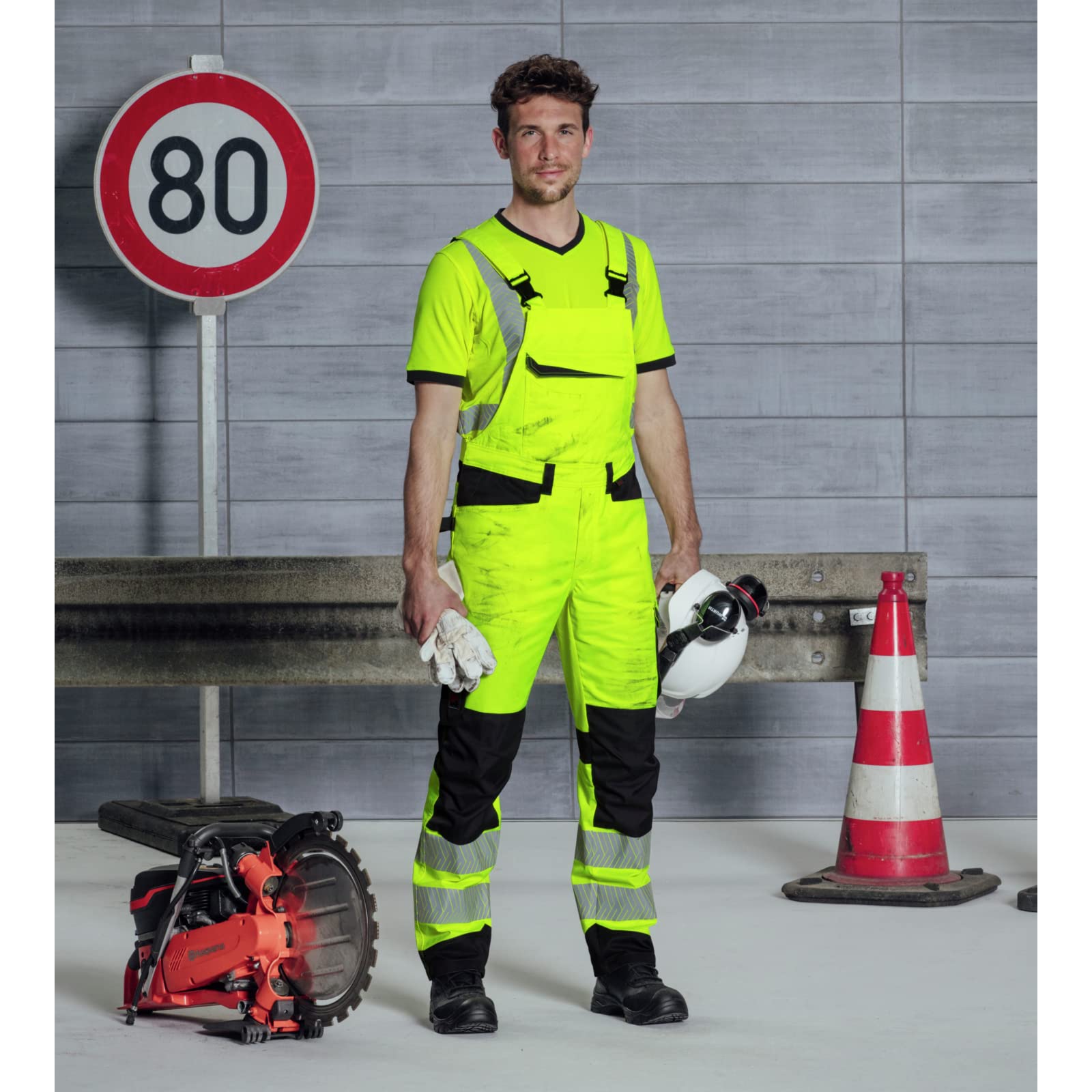 WüRTH MODYF Tee-Shirt de Travail Haute-visibilité Jaune Fluo