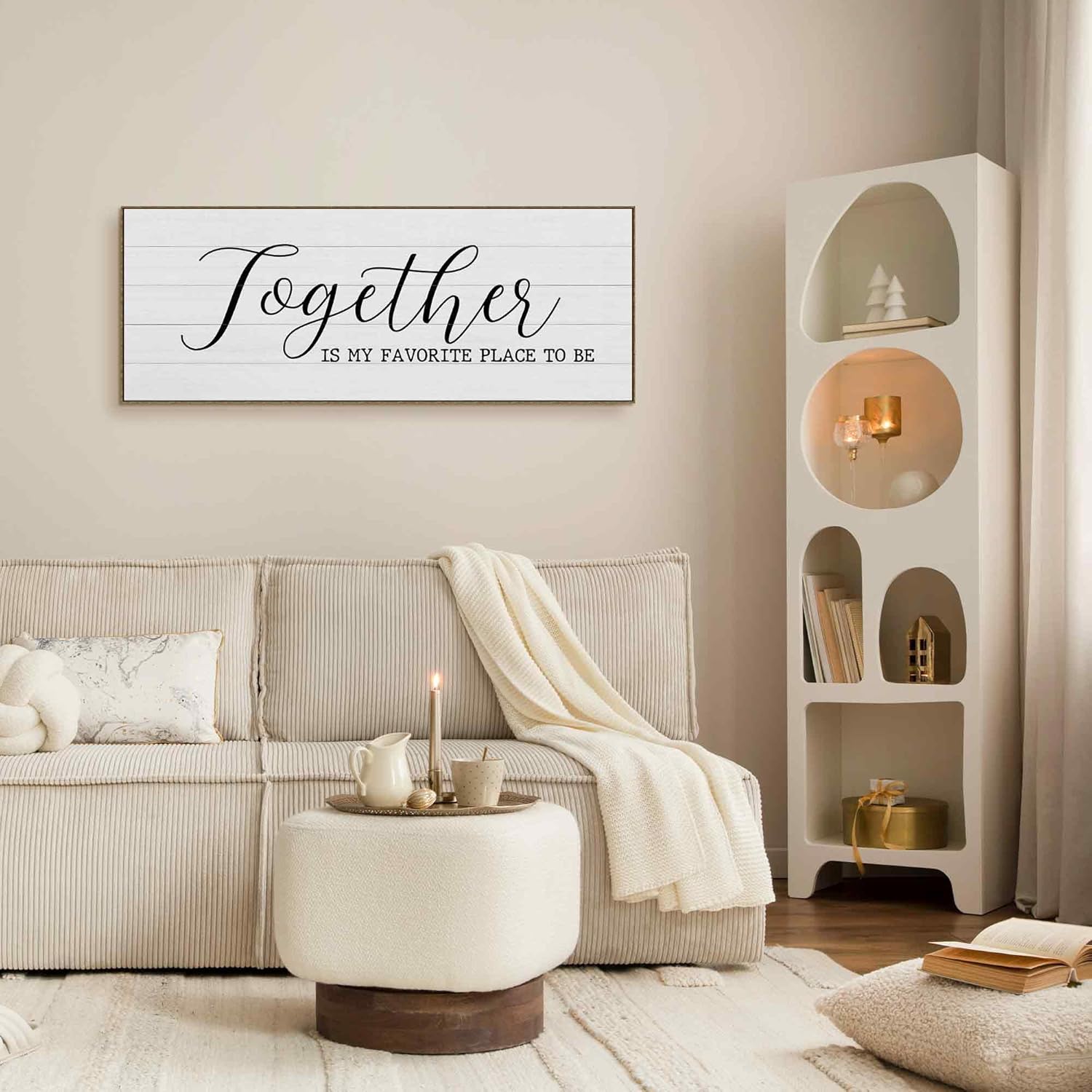 TLESKE Framed wall Art vs. Rustic Design: Tested for Couples' Bed Decor