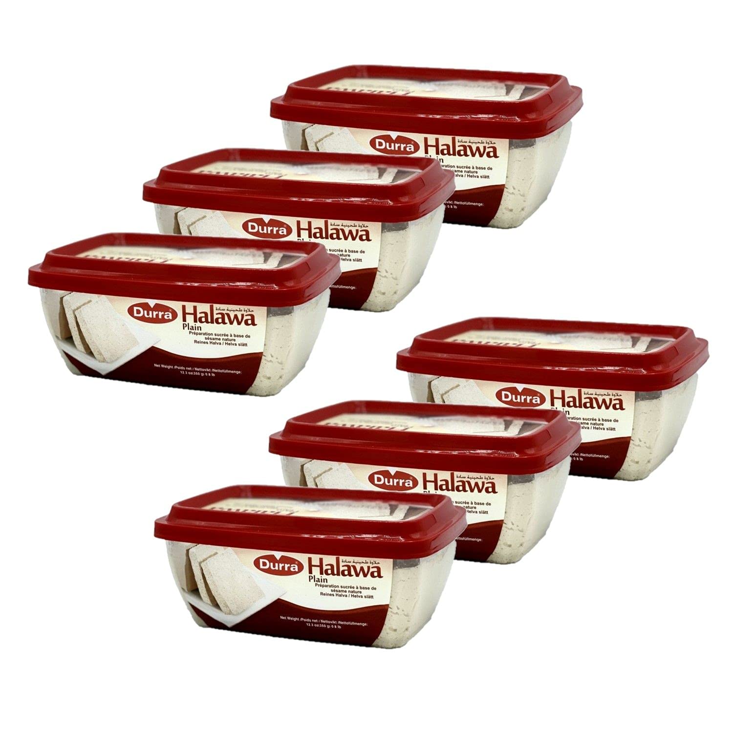 Lot 6x Halva Nature Durra 350g