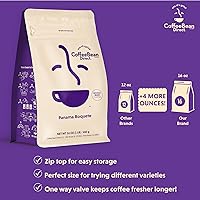 Vista 43 de Coffee Bean Direct Organic Fair Trade Dark Peru, café en grano entero, bolsa de 5 libras