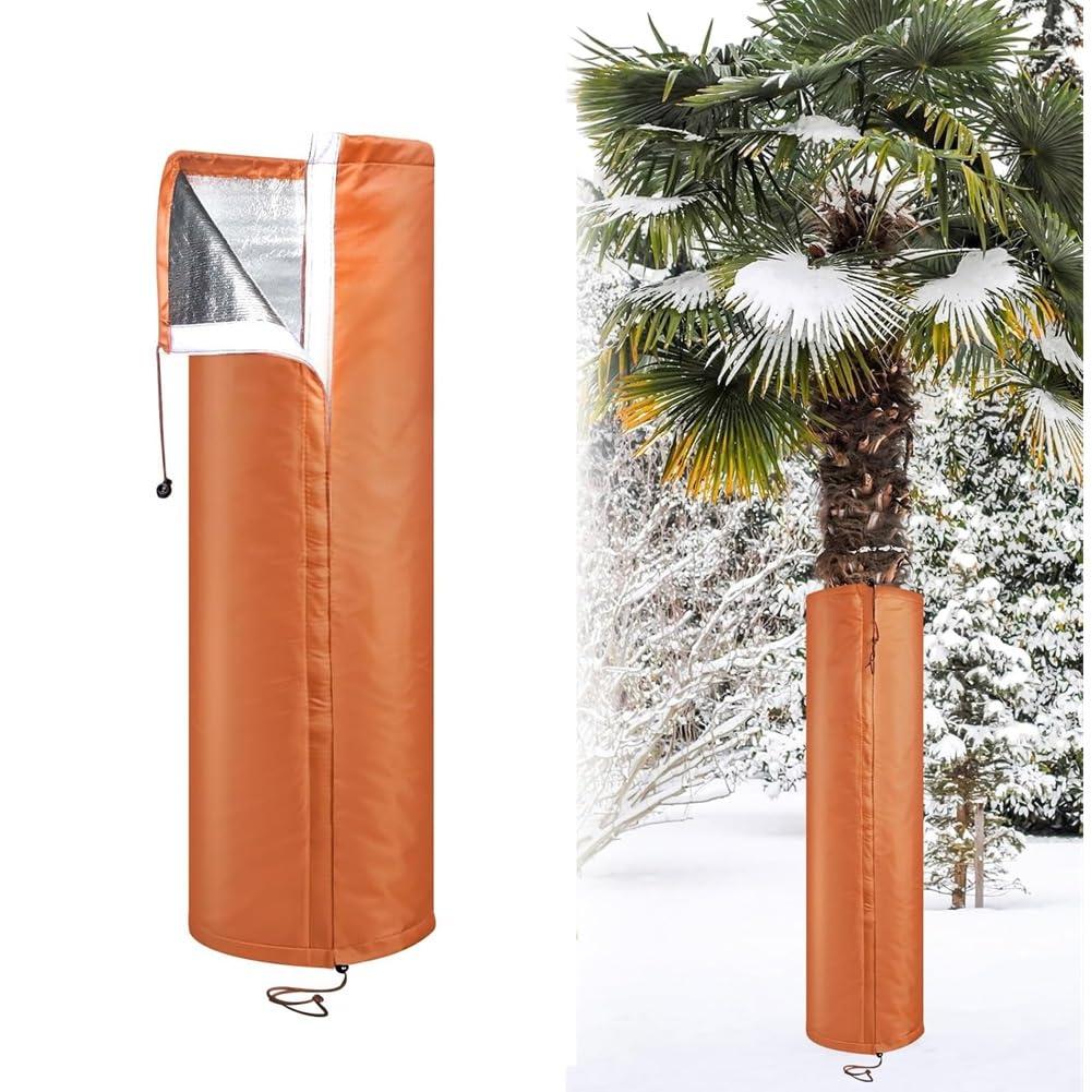 Xnuiasqe Palm Tree Root Protector Self-Adhesive Trunk Insulation for Outdoor Plants Winter Protection for Trees