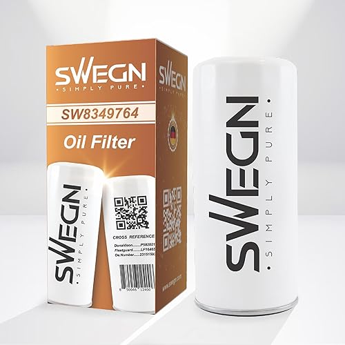 SW8349764 Compatible con filtro de aceite Volvo N. de referencia cruzada 23151592 (Volvo), 23155587 (Mack), B40153, LF16465, P582021