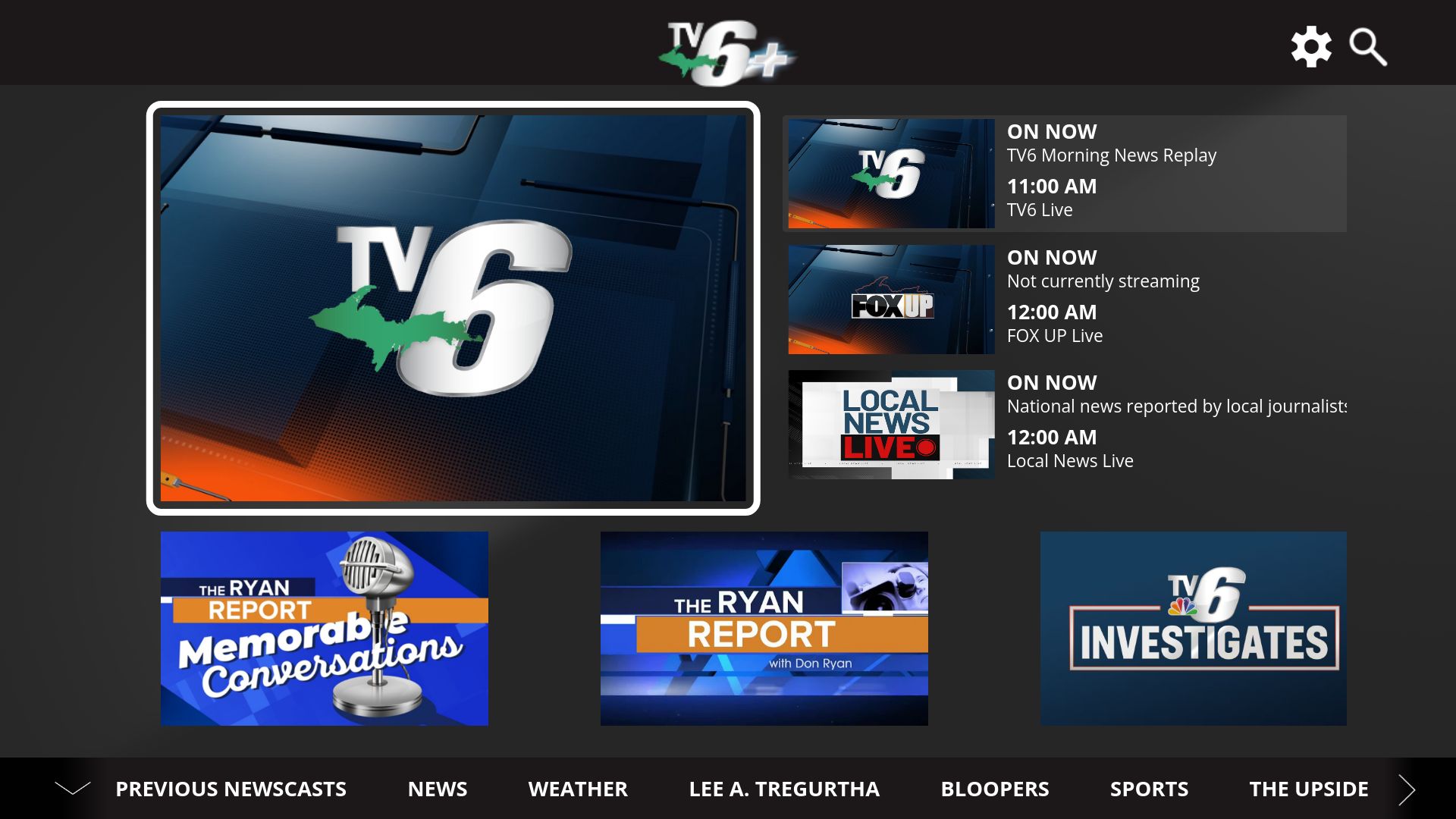 TV6 & FOX UP - App on Amazon Appstore
