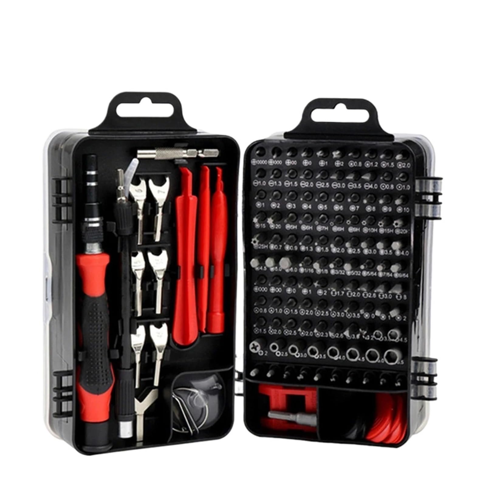 Juego de destornilladores Torx magnéticos 25/115/135 en 1(135 in 1 red)