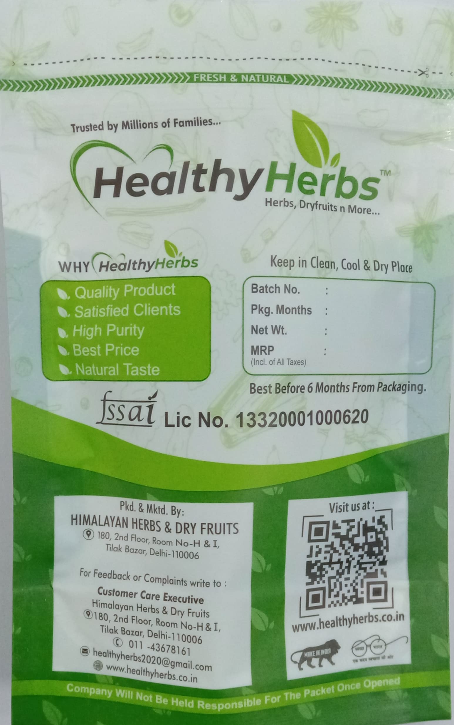 Healthy Herbs Arjun Chaal Powder 200 Gm 1