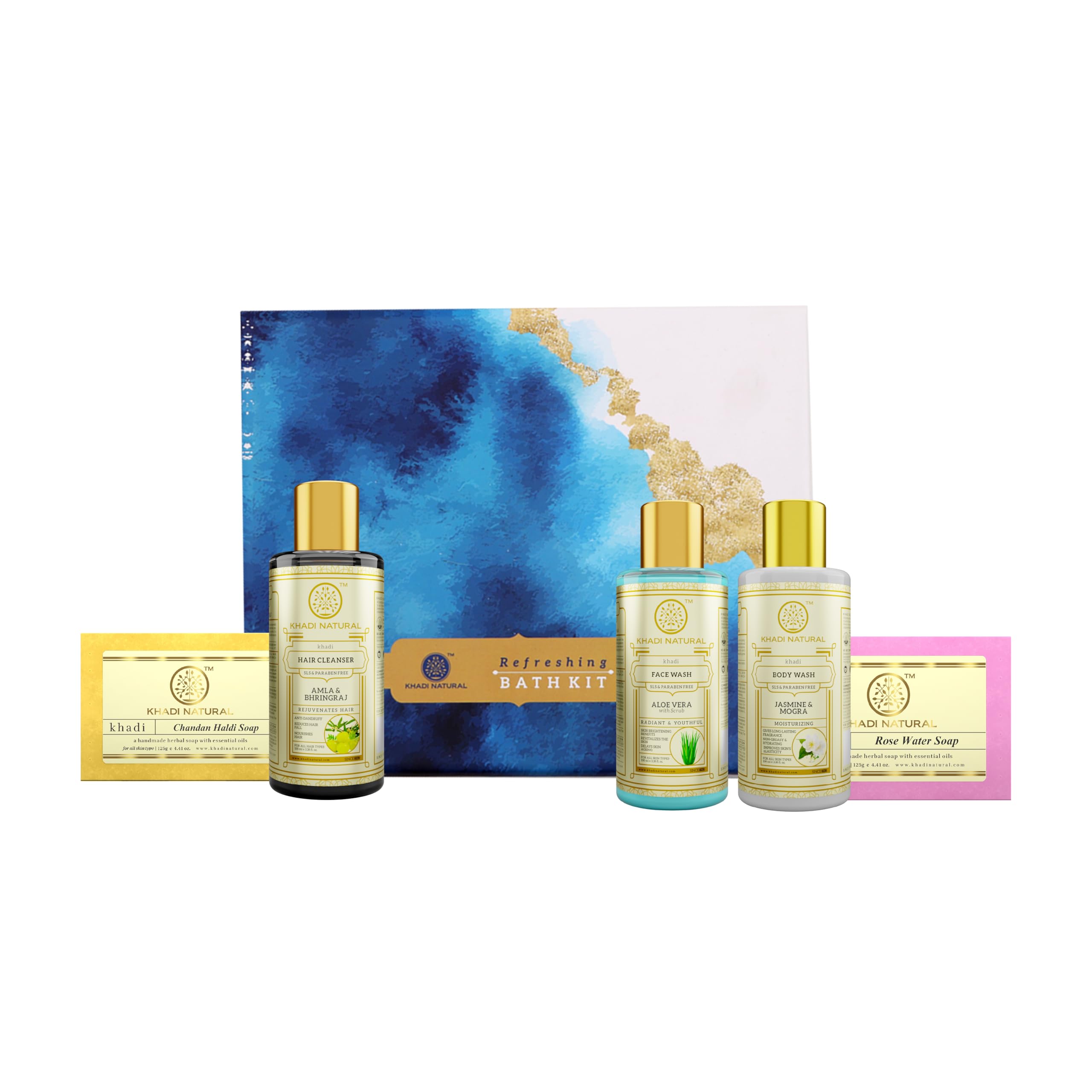 Khadi Natural Refreshing Bath Kit