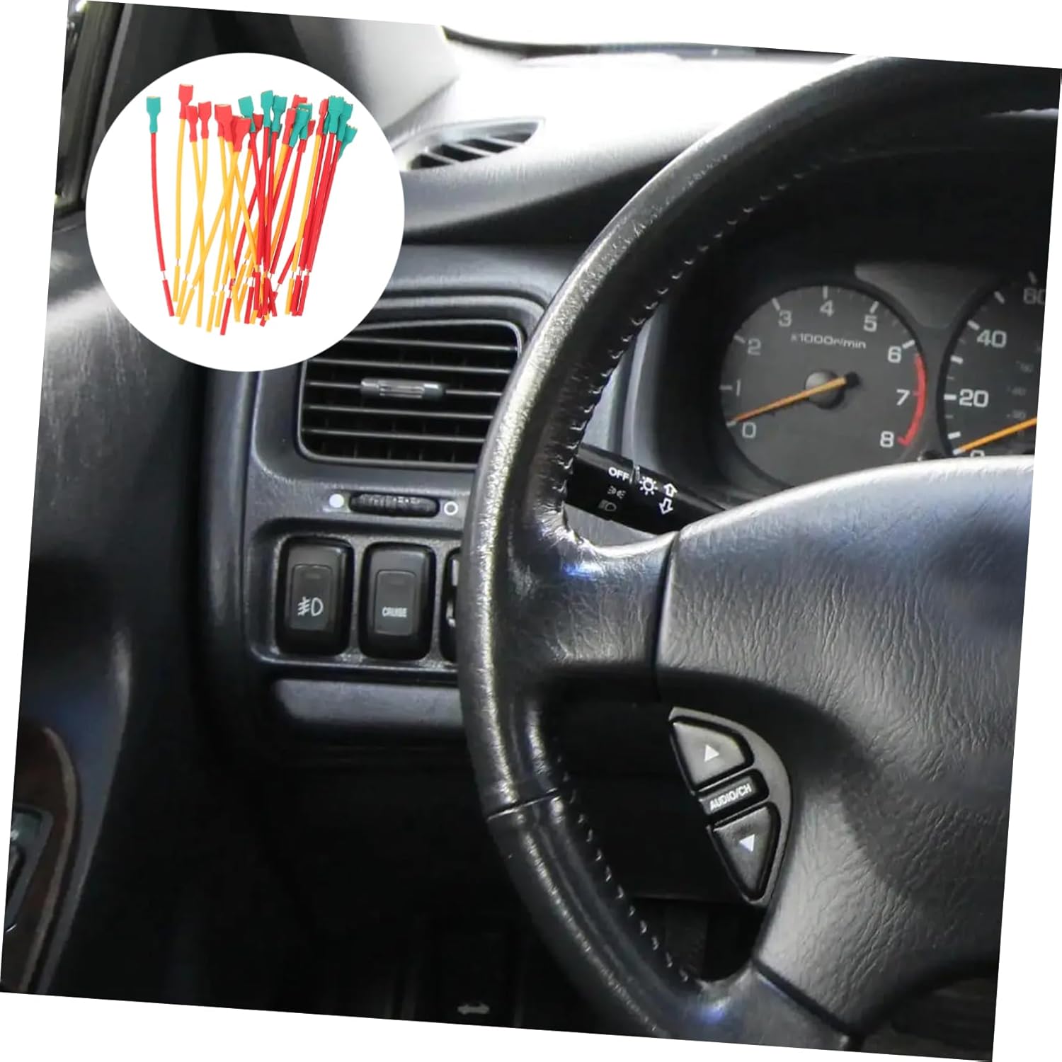 NUOBESTY 450pcs Car Speaker Connector Wiring for Automotive Horn Replacement Adapter for Car Door Speakers Fit for Models