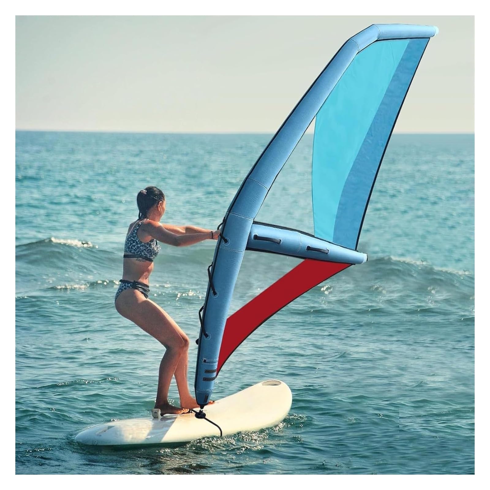Tabla De Paddle Surf Hinchable Profesional Sup, Tabla de Windsurf Hinchable, Wing Foil, Tabla de Windsurf de Mano