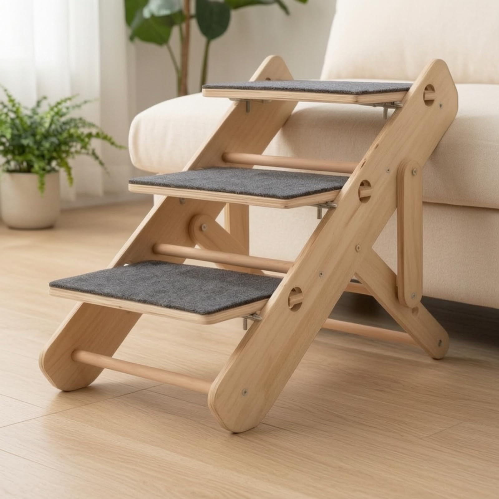 Scaletta per Animali Stabile Supporto, size to 2