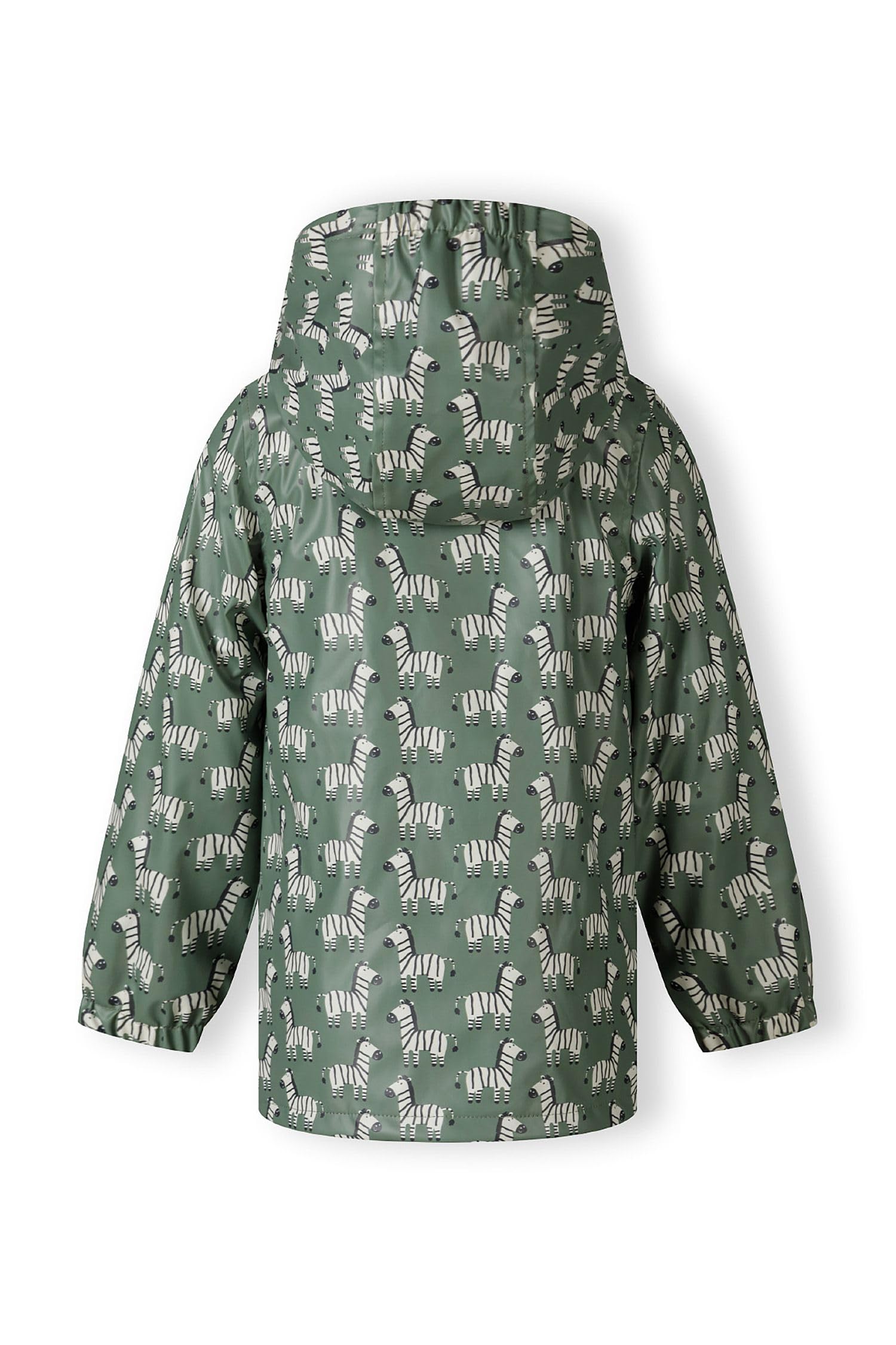 Minoti Jungen Regenjacke, wasserdicht, schnelltrocknend, gefüttert, mit Aufdruck