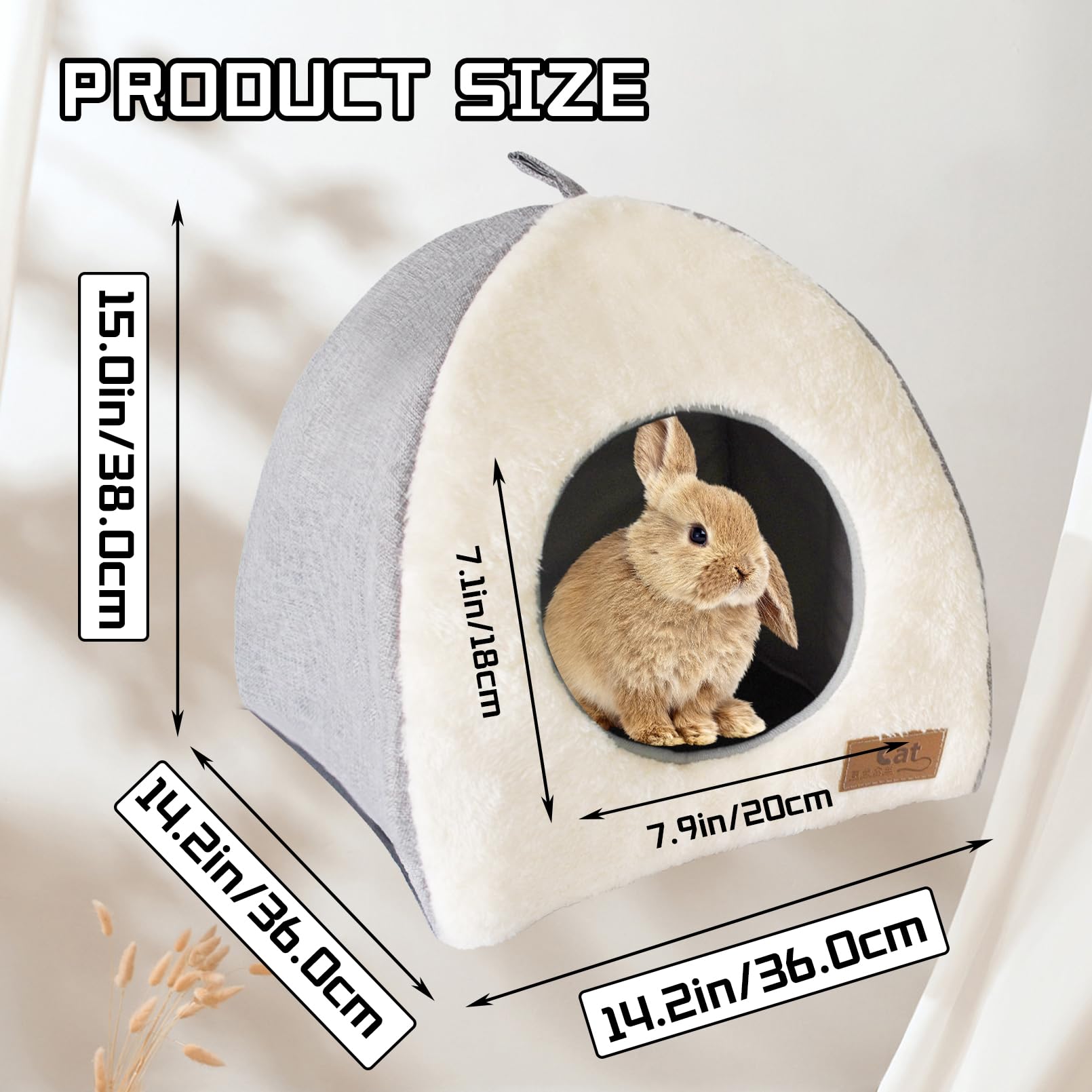 Cavia Bed, Cavia Hideout Huisaccessoires Warm Bed voor