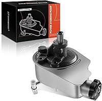 A-Premium Power Steering Pump with Reservoir for Chevy Silverado 1500, GMC Sierra 1500, Cadillac Escalade, Hummer H2 1996-2014