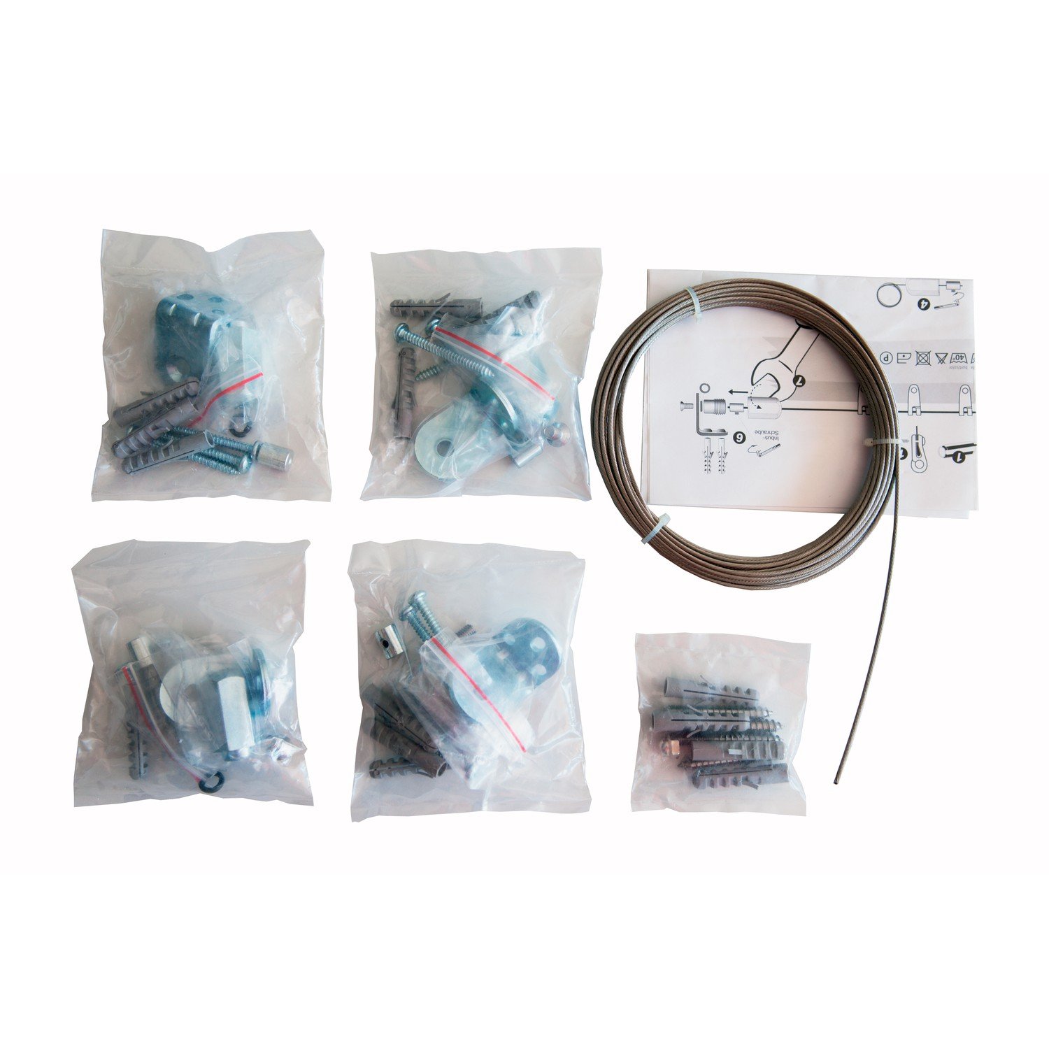 Windhager Câble Acier Inoxydable 14m X 2mm Pour Stores Et Ombres