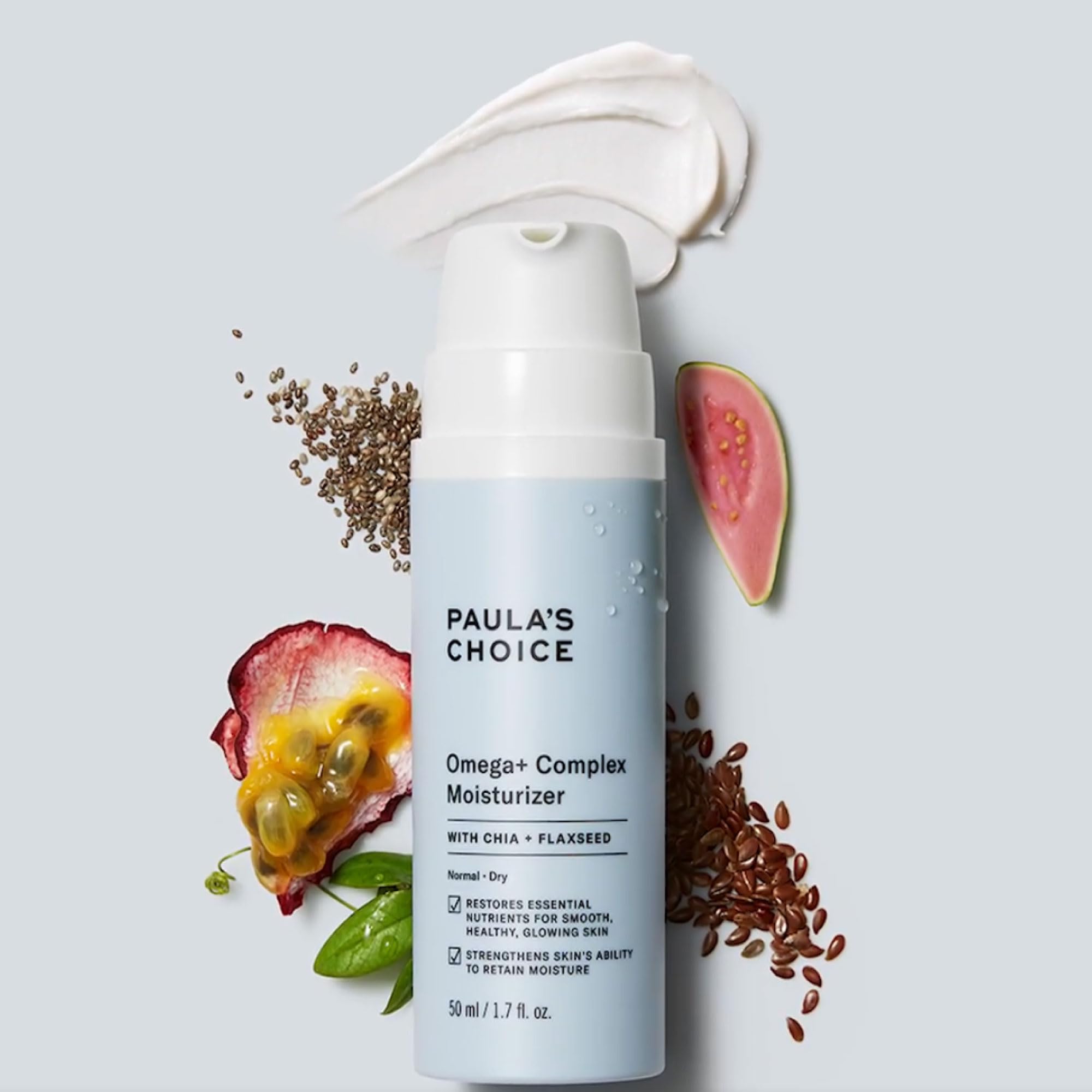 Paula's Choice Omega+ Complex Lightweight Face Moisturizer, 1.7 Fl Oz