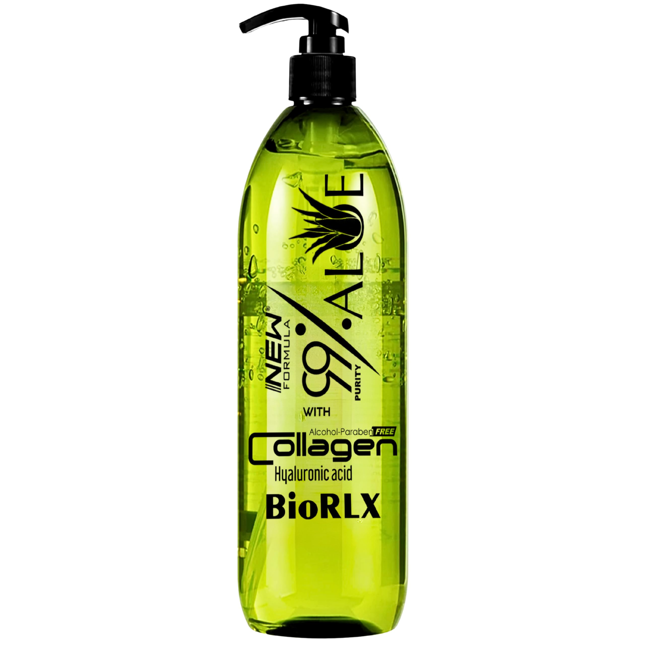 Amazon.com: BioRLX 99% Aloe Vera Gel with Collagen and Hyaluronic