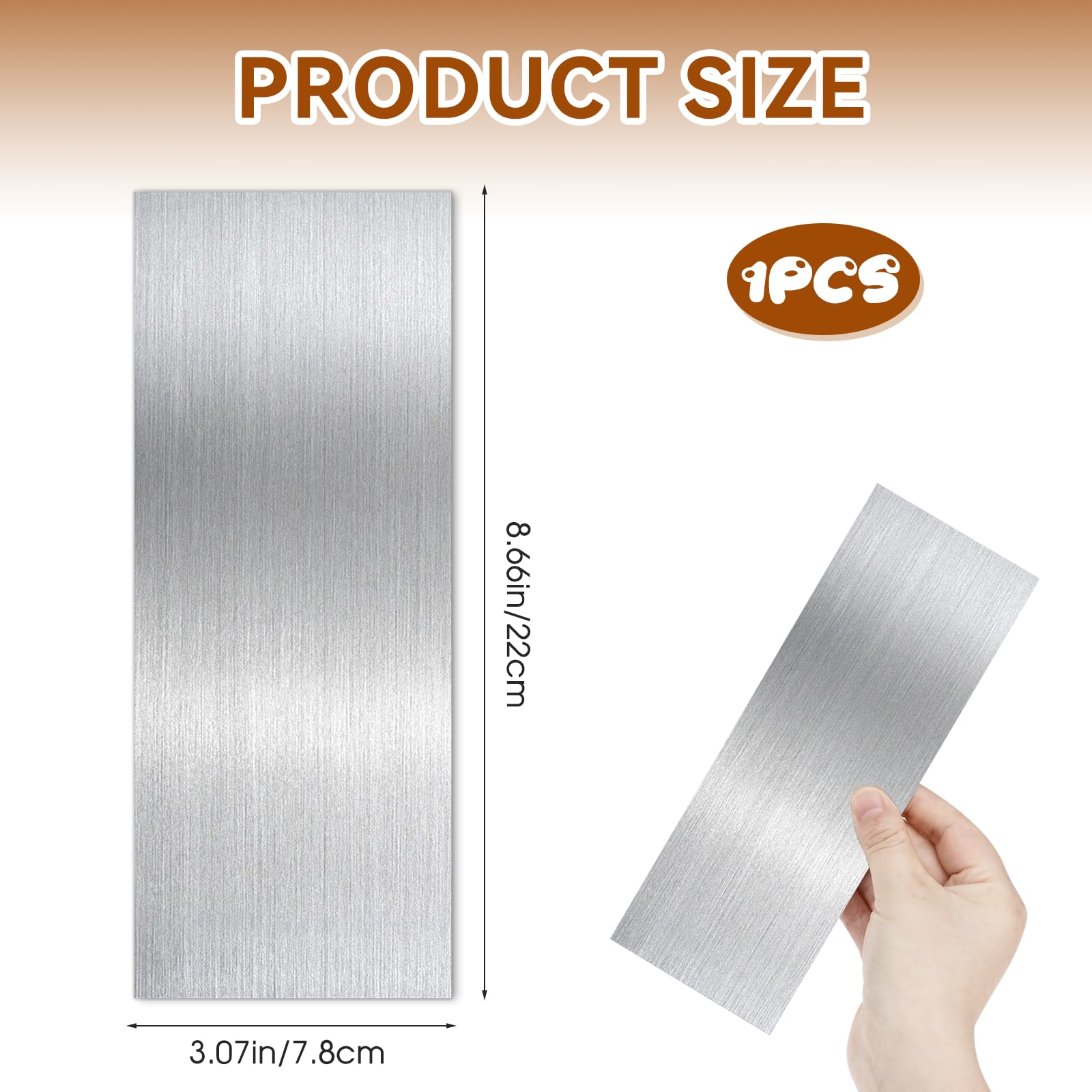 Set 3 Raschietti Per Torte In Acciaio Inox 22x8 Cm - Spatole A Pettine Per Decorazione Bordi, Forme Diverse, Per Pasticceria