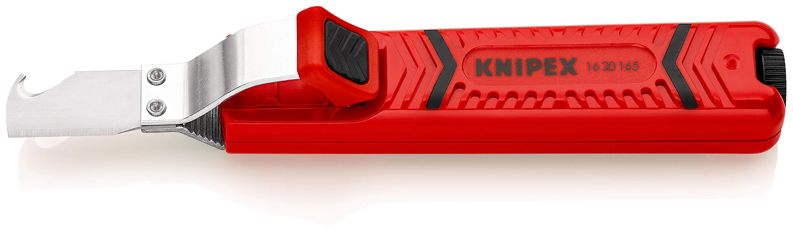Knipex 16 95 01 SB ErgoStrip Kabelentmanteler Geeignet für Rundkabel, Feuchtraumkabel, Datenkabel, Koaxialkabel 4.8 bis kaufen