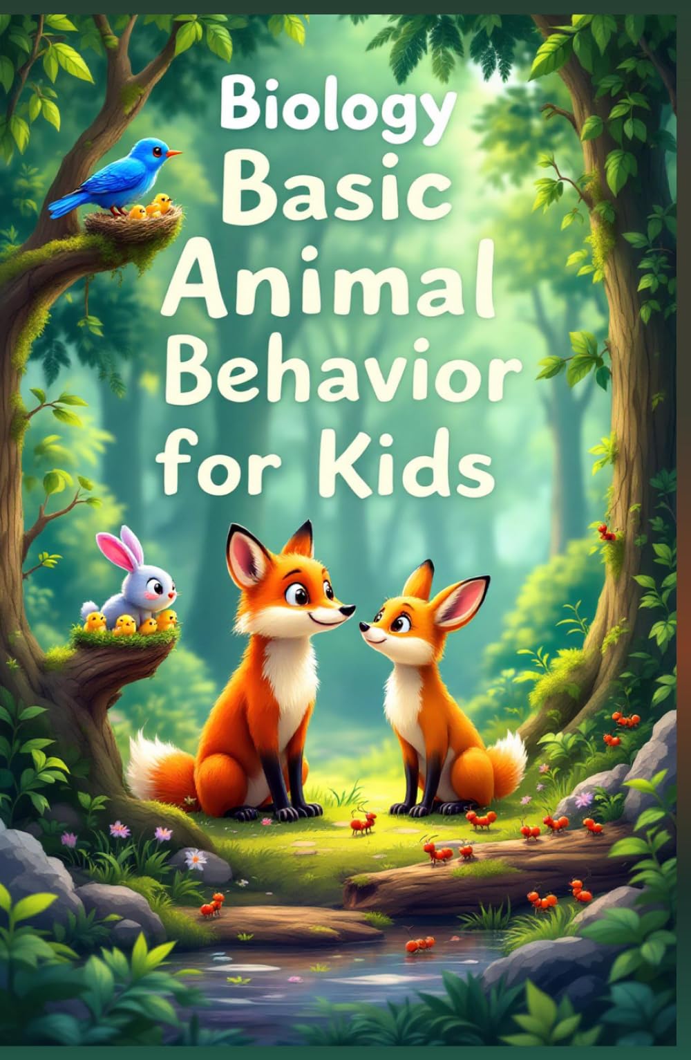 Biology Basic Animal Behavior for Kids: How and Why Animals Eat, Communicate, Migrate, Survive, and Raise Their Young — A Science Guide for Curious Minds (Biology Basic For Kids)