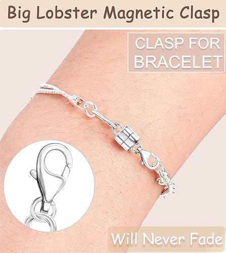 Miniatura 9 de Dailyacc Cierres y cierres magnéticos de collar cierres extensores de pulsera redondos para fabricación de joyas