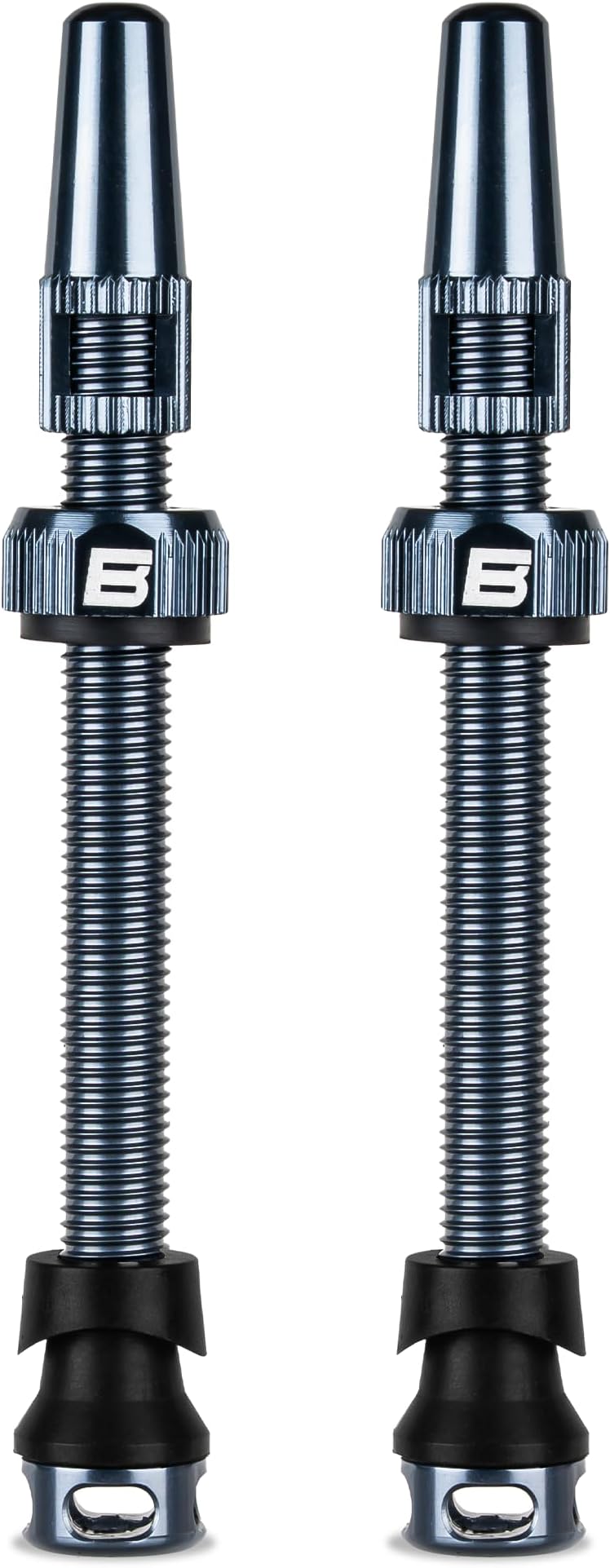 チューブレス仏式バルブステム 65/85mm 超軽量アルミニウム合金仏式バルブステムキット コアリムーバーキャップ付き ロードバイク、MTB用 複数の色とサイズオプション(ペア)