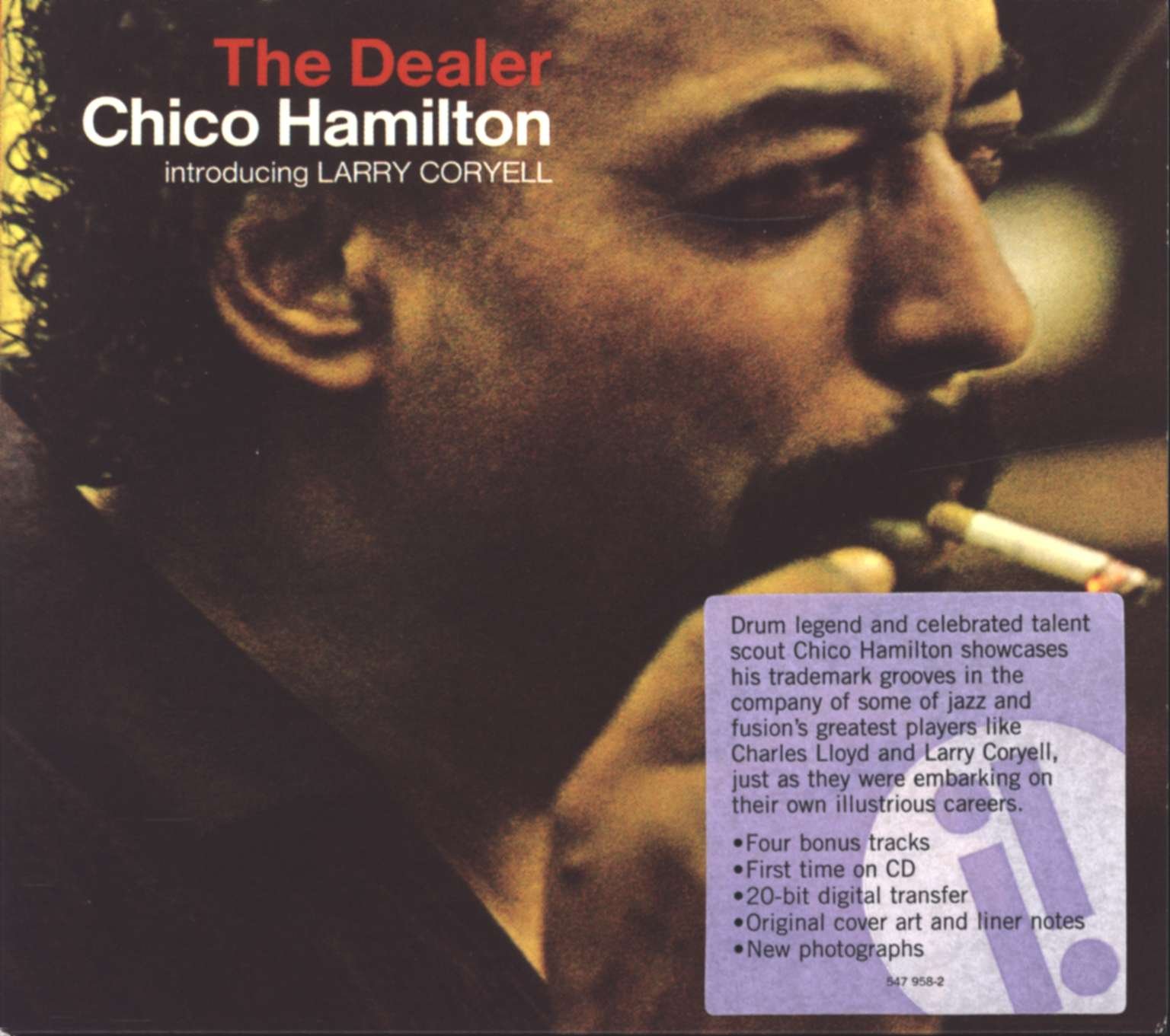 The Dealer [Audio CD] Hamilton, Chico and Larry Coryell