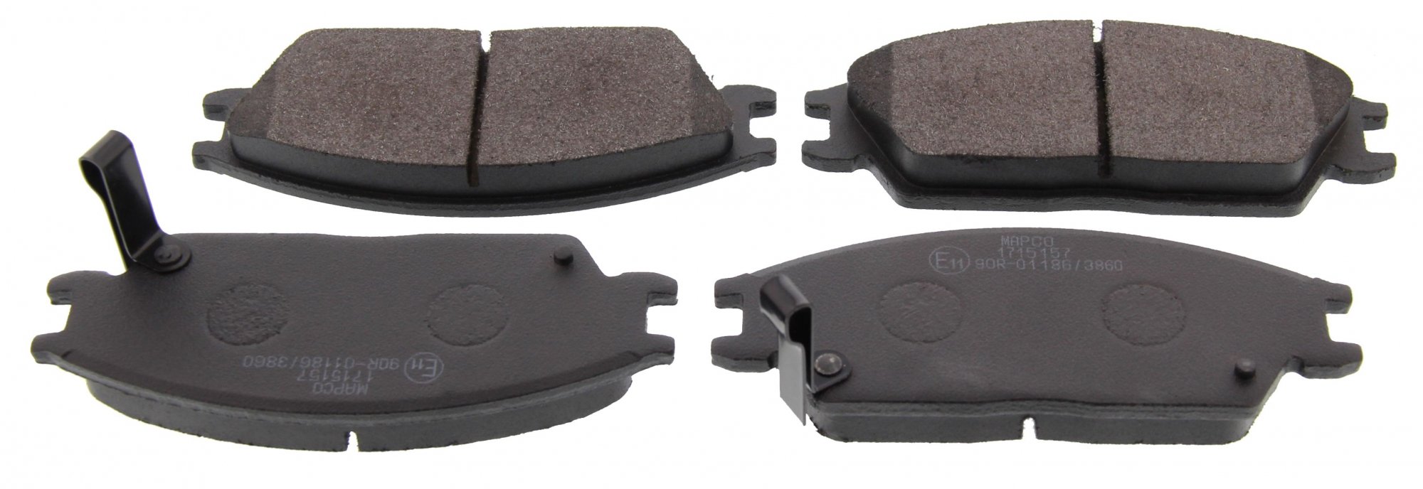 MAPCO 6654 Disc Brake Pad Set