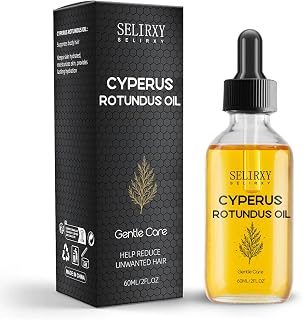 Nodfens Cyperus Rotundus Oil For Hair Removal, 60ML Natural Cyperus Oil For Reducing Body Hair Growth, Moisturizing & Soothing Shave oil Ideal for All Skin Types