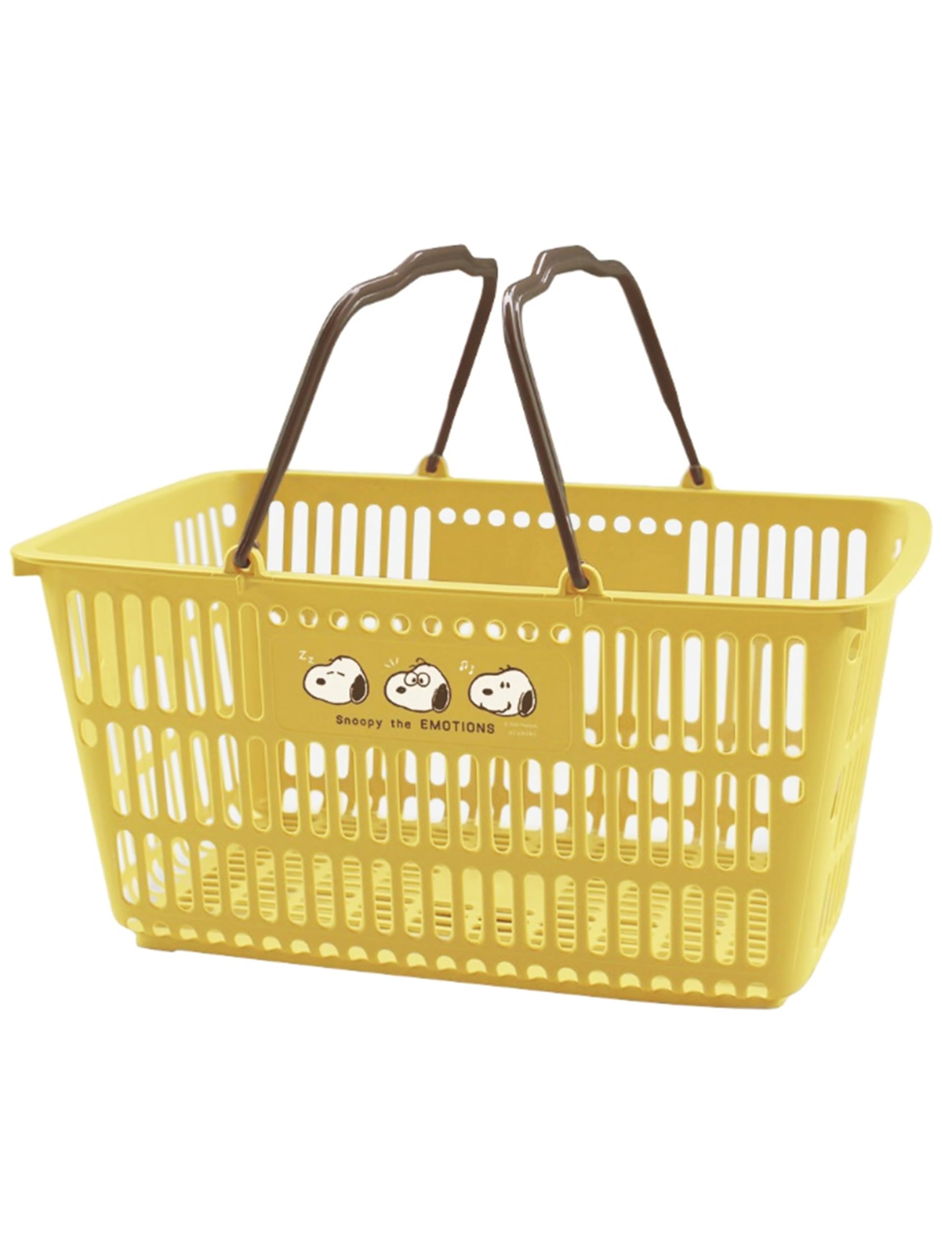 Amazon.co.jp: 錦化成 買い物かご 31L スヌーピー 約幅49.5×奥行35×高