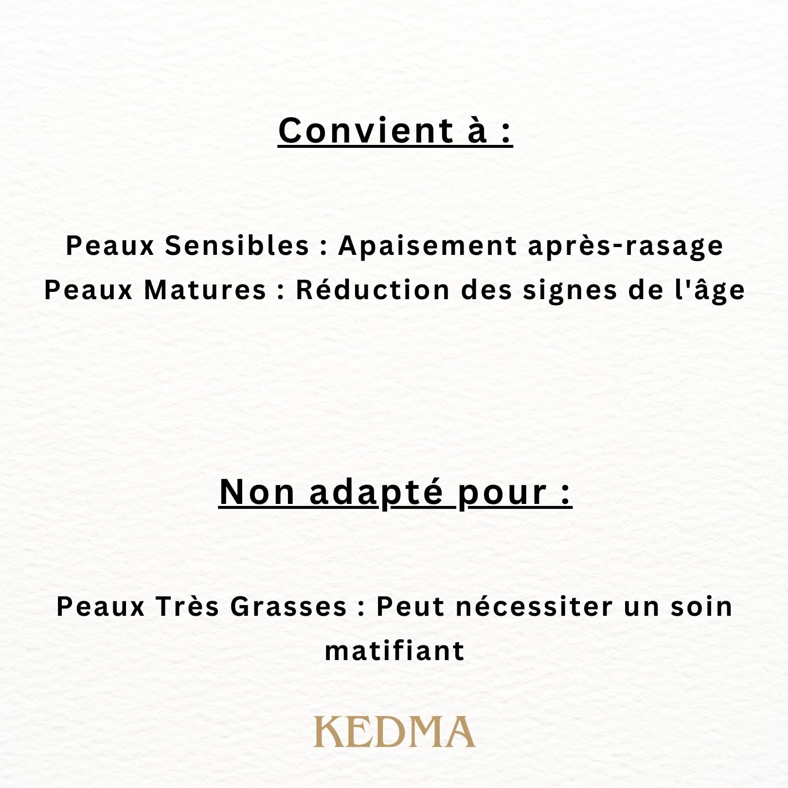 Kedma - Sérum Visage Homme aux Minéraux de la Mer Morte - Anti-Rides et Hydratant - Pour Tous Types de Peau - 50g