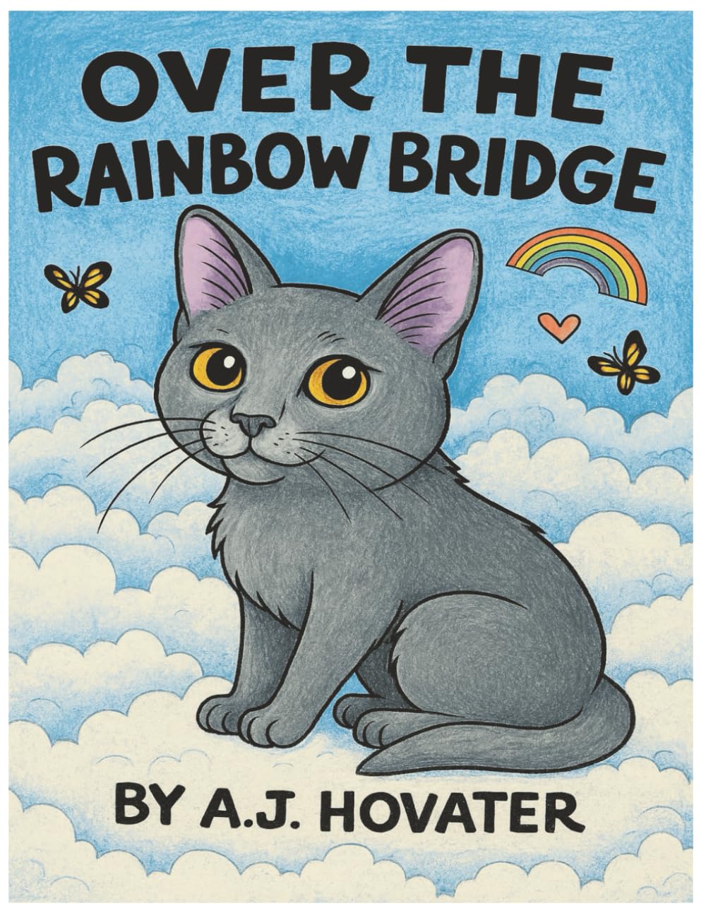 Over the Rainbow Bridge: A Coloring Book