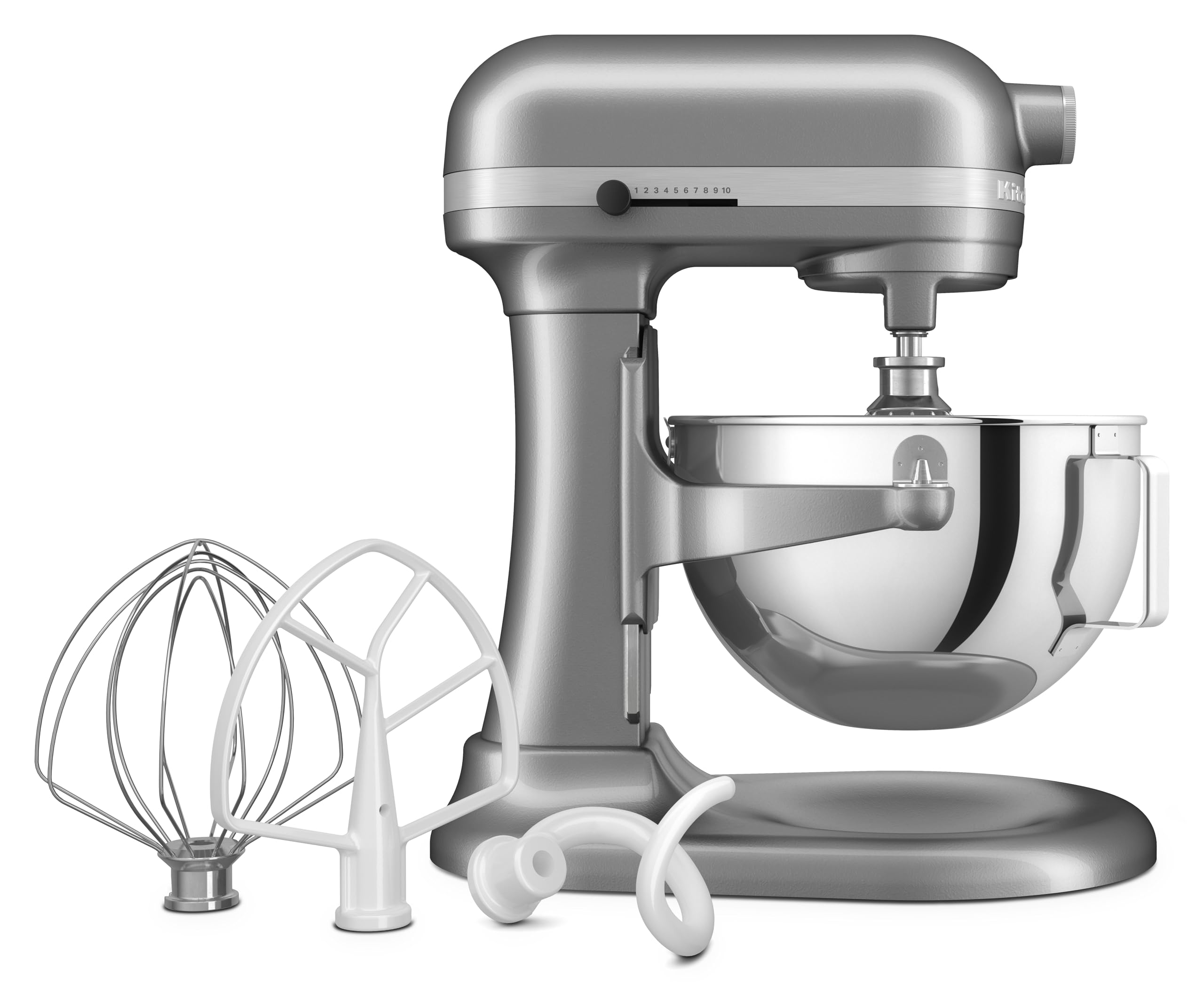 KitchenAid Heavy DUTY planetarna z podnoszoną miską 5,2 l, srebro powlekane 5KSM55SXXECU