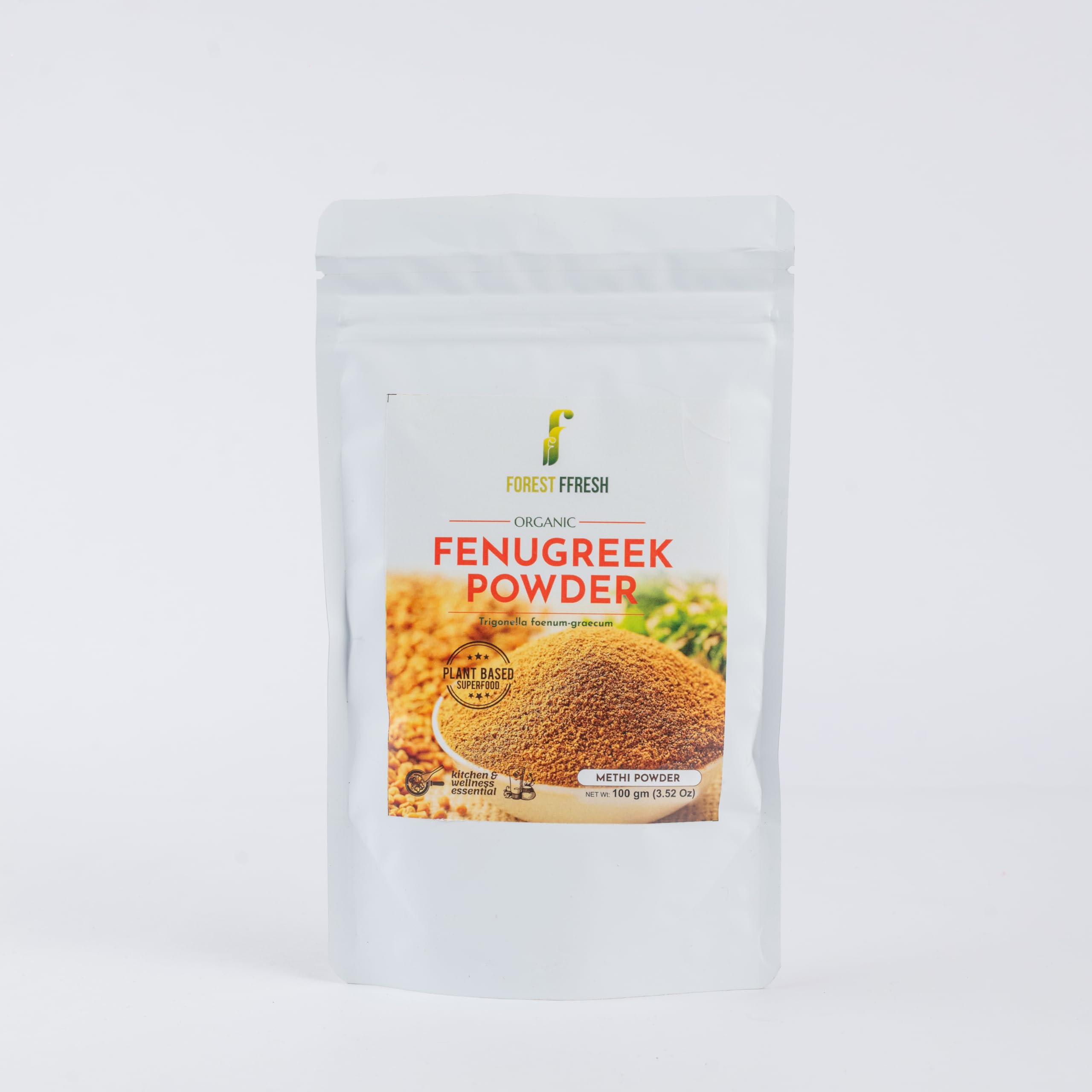 Fenugreek Forest Ffresh Organic Fenugreek Seed Powder (Methi Powder) - 100 gm | Organic | 100% pure, no added preservative, colour or fragrance| Used for cooking, health drinks, face and hair packs| (B09C8R1K13) Amazon Price History, Amazon Price Tracker