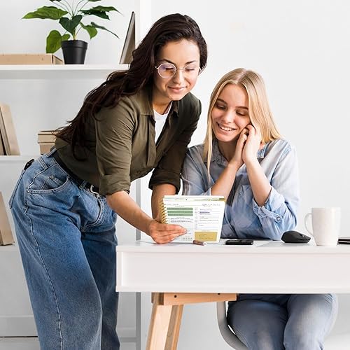 Miniatura 7 de Planificador diario estético sin fecha, agenda de tareas pendientes con horario, agenda de trabajo de tapa dura A5 para mantenerse organizado y