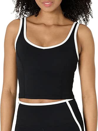 adidas Dames Light-support Yoga Sports Sportbeha Zwart