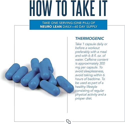 Miniatura 7 de Siren Labs Neuro Lean Termogénico Concentrado para Salud, Pérdida de Agua, Energía y Enfoque - 60 Cápsulas