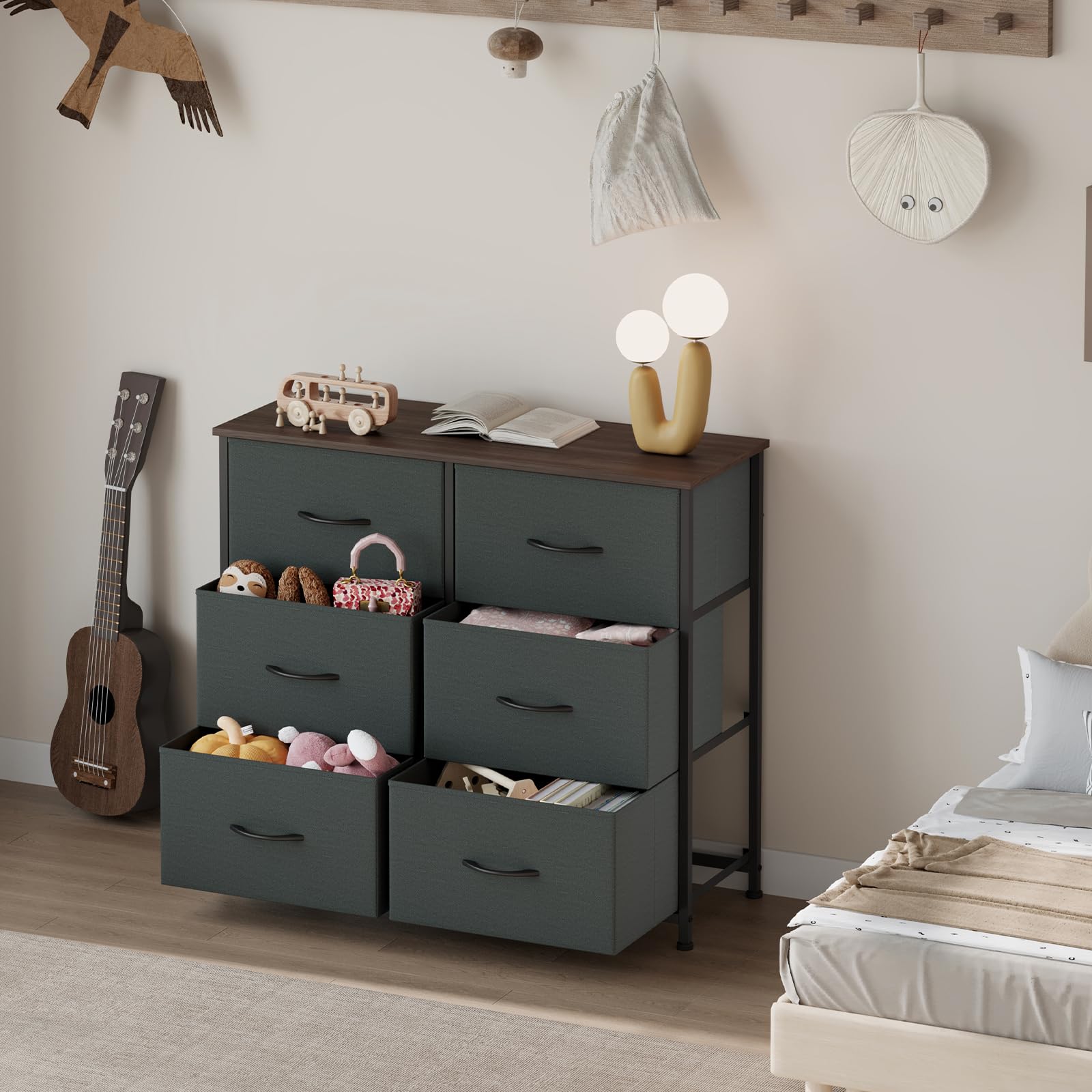 チェスト タンス オシャレ 布製引き出し 収納 大容量 ビンテージ チェスト タンス オシャレ 布製引き出し 収納 大容量 ビンテージ