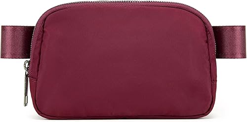 Lulu Dupes - Riñonera pequeña para mujer, bolso cruzado pequeño, a la moda, impermeable, riñonera sobre el hombro, bolsa para cinturón de viaje de